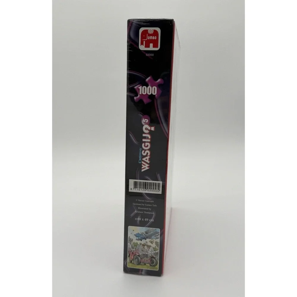 Wasgij #5 Time Travel 1000 Piece Jigsaw Puzzle Jumbo Comic Artwork Airplane New